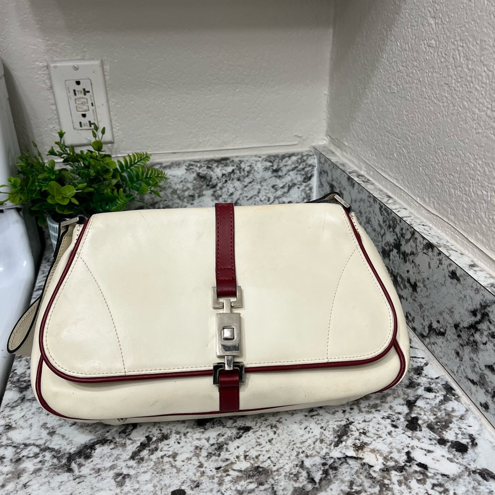 Del Conte Italian Leather Satchel